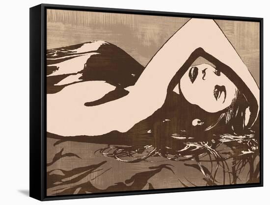 Her Pose-Andrew Cooper-Framed Stretched Canvas