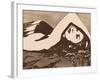 Her Pose-Andrew Cooper-Framed Art Print