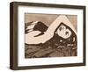 Her Pose-Andrew Cooper-Framed Art Print