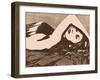 Her Pose-Andrew Cooper-Framed Art Print