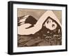 Her Pose-Andrew Cooper-Framed Art Print