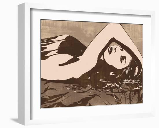 Her Pose-Andrew Cooper-Framed Art Print