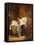 Her Pride and Joy, 1866-Léon-Emile Caille-Framed Stretched Canvas