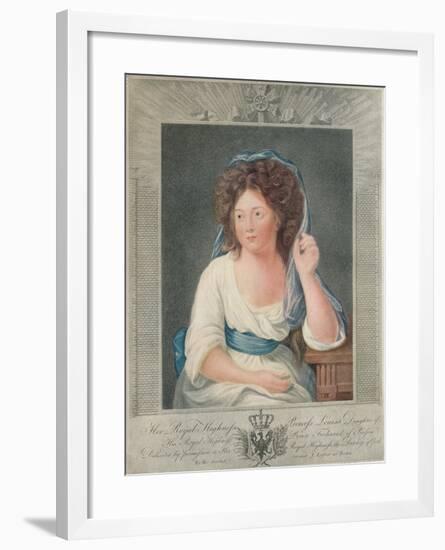 Her Royal Highness Princess Louisa, Daughter of His Royal Highness Prince Ferdinand of Prussia-Joseph Collyer-Framed Giclee Print