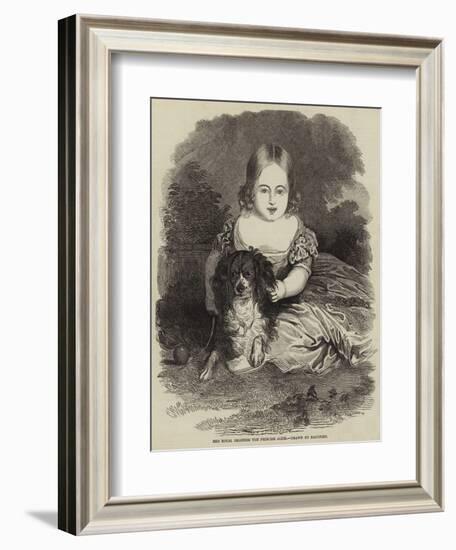 Her Royal Highness the Princess Alice-Charles Baugniet-Framed Giclee Print