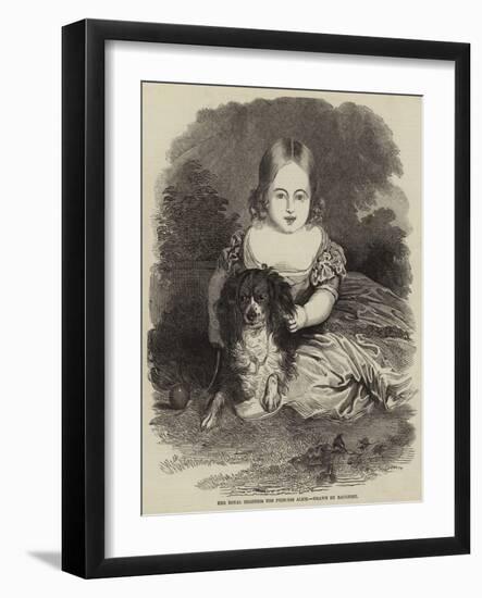 Her Royal Highness the Princess Alice-Charles Baugniet-Framed Giclee Print