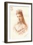 Her Royal Highness the Princess of Wales, 1884-Rudolf Blind-Framed Giclee Print