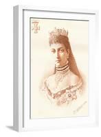 Her Royal Highness the Princess of Wales, 1884-Rudolf Blind-Framed Giclee Print