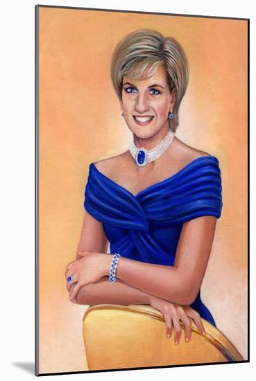 Her Royal Highness the Princess of Wales (Diana Frances; Née Spencer; 1961-1997), 2013-Karen Humpage-Mounted Giclee Print