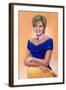 Her Royal Highness the Princess of Wales (Diana Frances; Née Spencer; 1961-1997), 2013-Karen Humpage-Framed Giclee Print