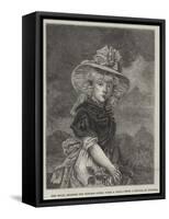 Her Royal Highness the Princess Sophia When a Child-John Hoppner-Framed Stretched Canvas