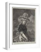 Her Royal Highness the Princess Sophia When a Child-John Hoppner-Framed Giclee Print