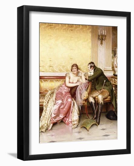 Her Suitor-Joseph Frederic Soulacroix-Framed Giclee Print