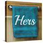 Her Towel-Elizabeth Medley-Stretched Canvas