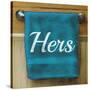 Her Towel-Elizabeth Medley-Stretched Canvas