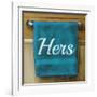 Her Towel-Elizabeth Medley-Framed Art Print