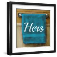 Her Towel-Elizabeth Medley-Framed Art Print