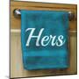 Her Towel-Elizabeth Medley-Mounted Art Print