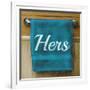 Her Towel-Elizabeth Medley-Framed Art Print