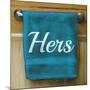 Her Towel-Elizabeth Medley-Mounted Art Print