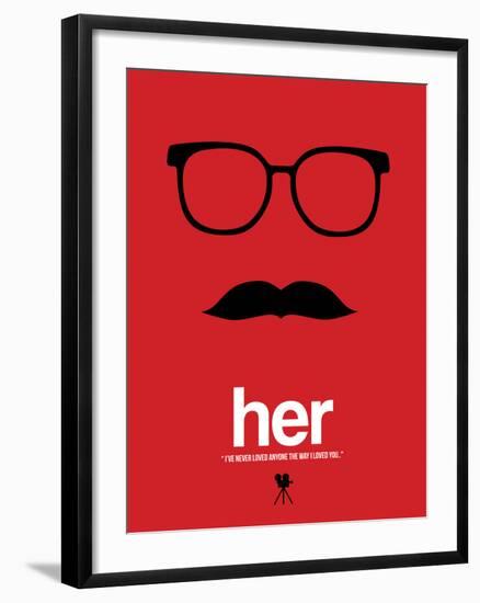 Her-David Brodsky-Framed Art Print