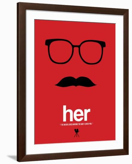 Her-David Brodsky-Framed Art Print