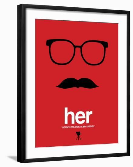 Her-David Brodsky-Framed Art Print