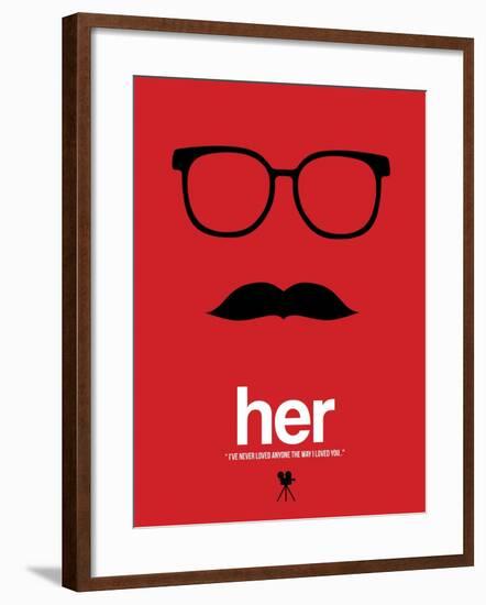 Her-David Brodsky-Framed Art Print