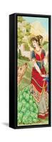 Hera (Greek), Juno, (Roman), Mythology-Encyclopaedia Britannica-Framed Stretched Canvas