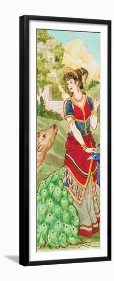 Hera (Greek), Juno, (Roman), Mythology-Encyclopaedia Britannica-Framed Premium Giclee Print