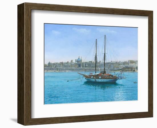 Hera Ii Valletta Malta-Richard Harpum-Framed Art Print