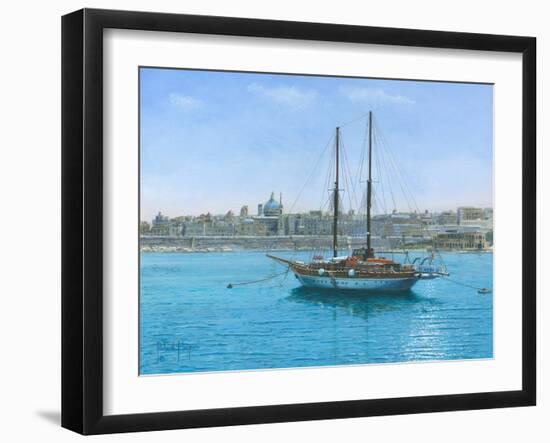 Hera Ii Valletta Malta-Richard Harpum-Framed Art Print