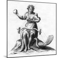 Hera, Juno-null-Mounted Art Print