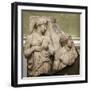 Heracles in the Garden of the Hesperides, Fragment of a Relief, Early 2nd Century-null-Framed Photographic Print