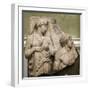 Heracles in the Garden of the Hesperides, Fragment of a Relief, Early 2nd Century-null-Framed Photographic Print