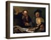 Heraclitus and Democritus, Early 17th Century-Dirck van Baburen-Framed Giclee Print