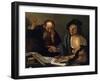 Heraclitus and Democritus, Early 17th Century-Dirck van Baburen-Framed Giclee Print