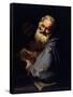 Heraclitus and Democritus-Andrea Pozzo-Framed Stretched Canvas