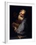 Heraclitus and Democritus-Andrea Pozzo-Framed Art Print