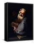 Heraclitus and Democritus-Andrea Pozzo-Framed Stretched Canvas