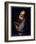 Heraclitus and Democritus-Andrea Pozzo-Framed Art Print