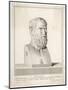 Heraclitus Greek Philosopher: Portrait Bust-Silvestro-Mounted Art Print