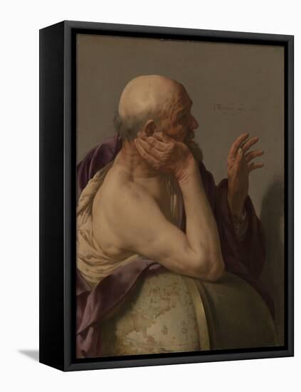 Heraclitus-Hendrick Ter Brugghen-Framed Stretched Canvas