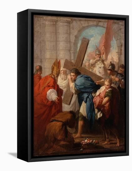 Heraclius Carrying the Cross, c.1728-Pierre Subleyras-Framed Stretched Canvas