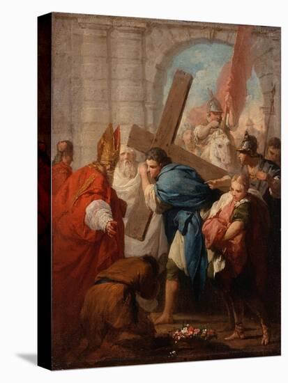 Heraclius Carrying the Cross, c.1728-Pierre Subleyras-Stretched Canvas