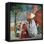 Heraclius-Piero della Francesca-Framed Stretched Canvas