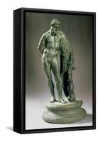 Herakles Resting, a Reduced Copy of an Original by Lysippos Greek, circa 320 BC-null-Framed Stretched Canvas
