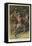 Herakles Versus Hydra-Arthur Rackham-Framed Stretched Canvas