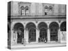 Herald Building, Looking into Press Room, New York, N.Y.-null-Stretched Canvas