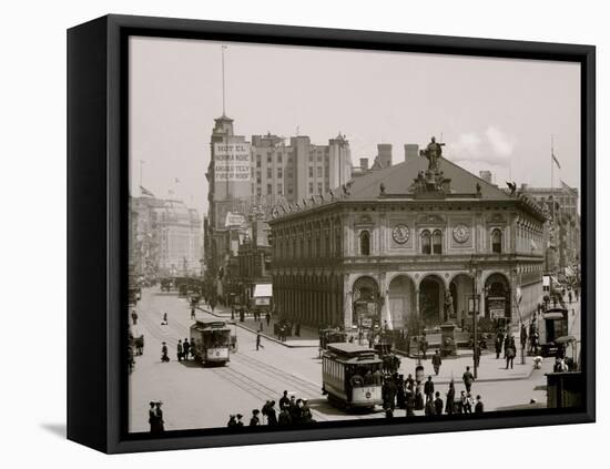 Herald Building, New York, N.Y.-null-Framed Stretched Canvas